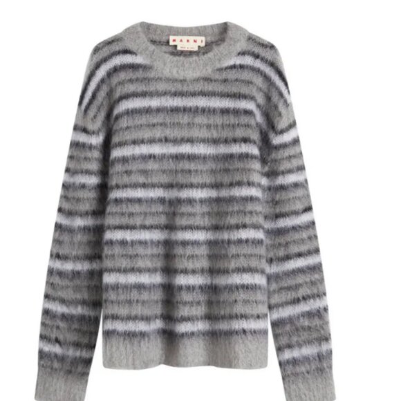 BNWT AW24 MARNI FUZZY WUZZY MOHAIR BRUSHED SWEATER 48 & 50 & 52 - Picture 16 of 16